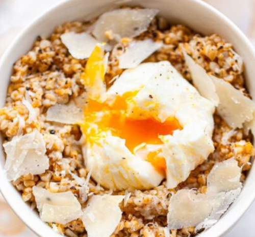 Pouched Egg With Quaker Oats
